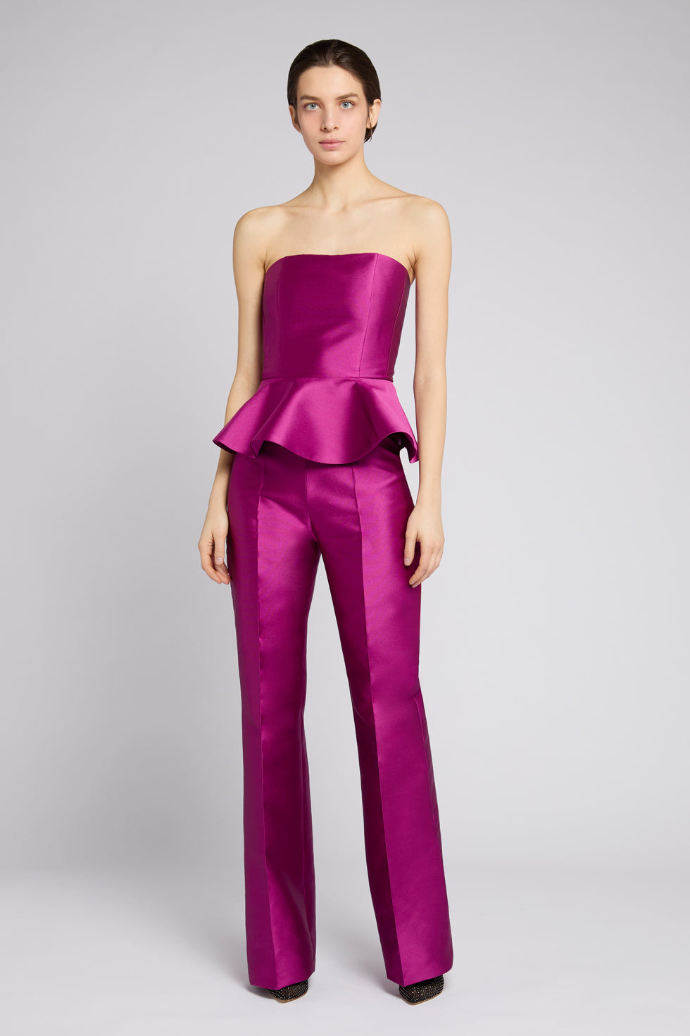 Pantaloni Rosalie magenta | Antonio Riva Milano