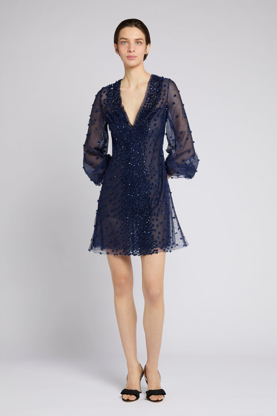Abito corto Antara in tulle | Antonio Riva Milano