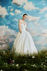 Abito sposa N. 43 in organza e mikado | Antonio Riva Milano