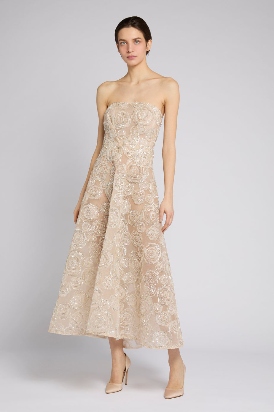 Abito midi Sirius in tulle | Antonio Riva Milano